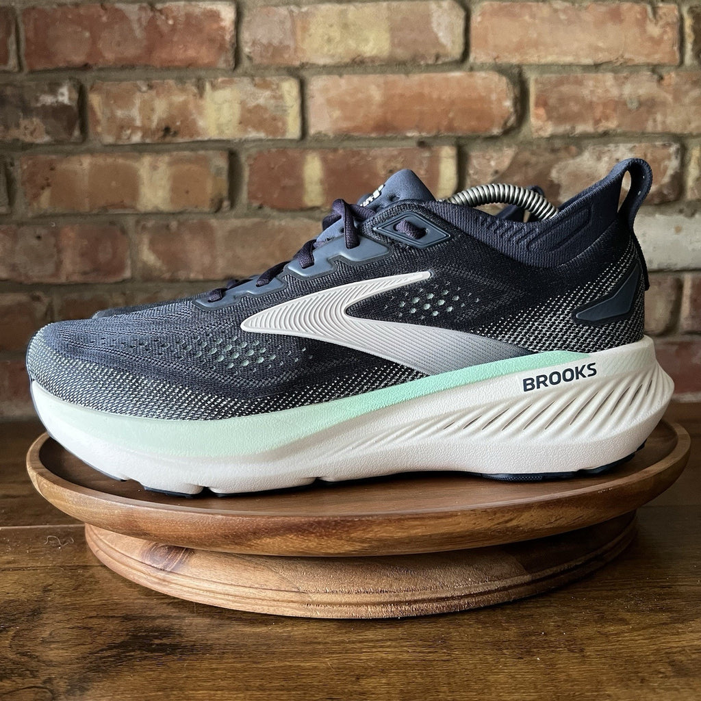 Brooks Glycerin GTS 23 Supportive Plush Cushion Womens 10.5 Blue Running Shoes