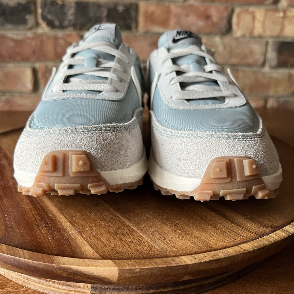 Nike Waffle Debut Light Pumice Sail Teal Suede Sneakers Shoes Women’s Size 6