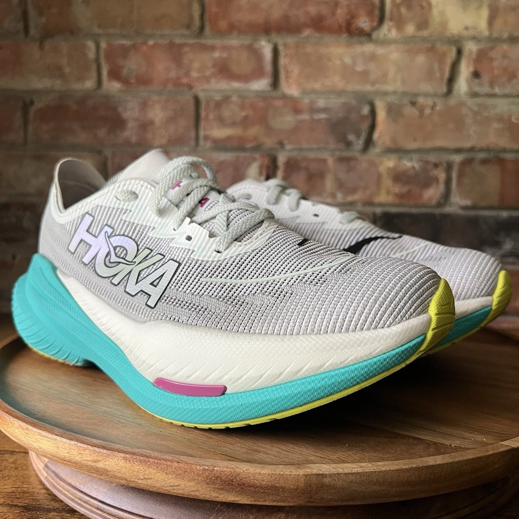 Hoka One One Mach X 2 Max Cushion Womens 9.5 Running Carbon Racing Shoes Sneaker