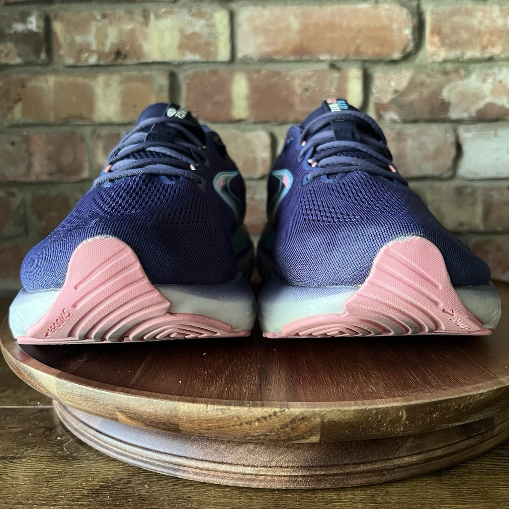 Brooks Glycerin 22 GTS Supportive Womens 12 EE Cushion Blue Pink Shoes Sneakers
