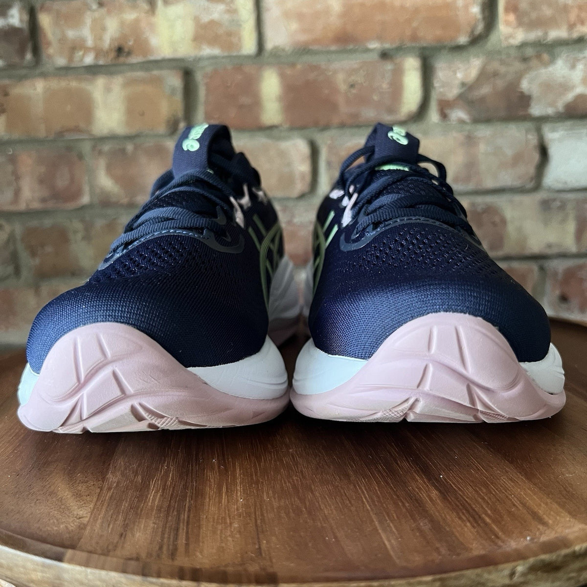 Asics Gel-Cumulus 28 Max Cushion Womens 8 Blue Green White Running Shoes