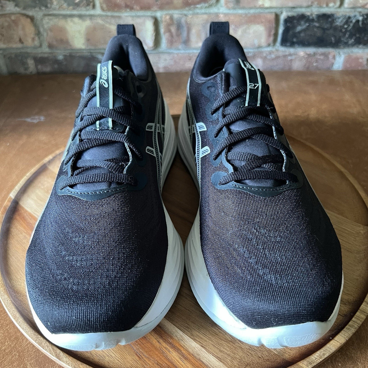 Asics Gel Cumulus 27 Black FF Blast Cushion Road Running Shoes Sneakers Mens 12