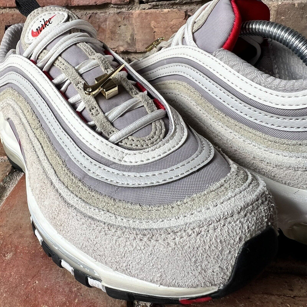 Nike Air Max 97 SE First Use College Grey Shoes Sneakers Youth 6.5 Women's 8
