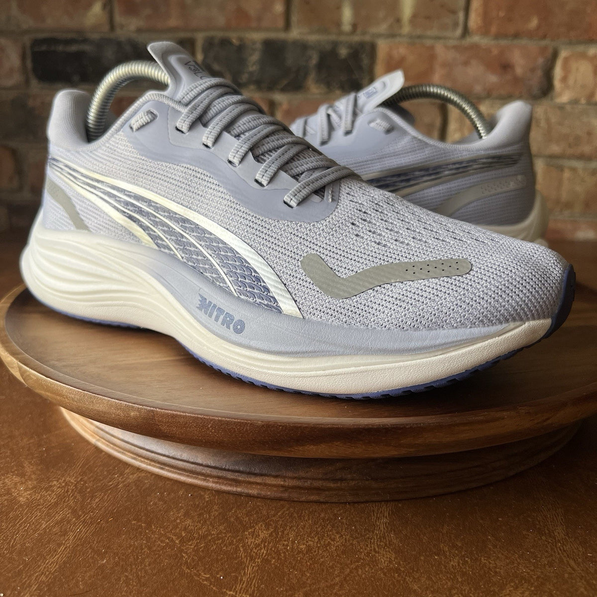 PUMA Velocity Nitro 3 Road Running Cushioned Blue Women's 10 Sneakers Shoes