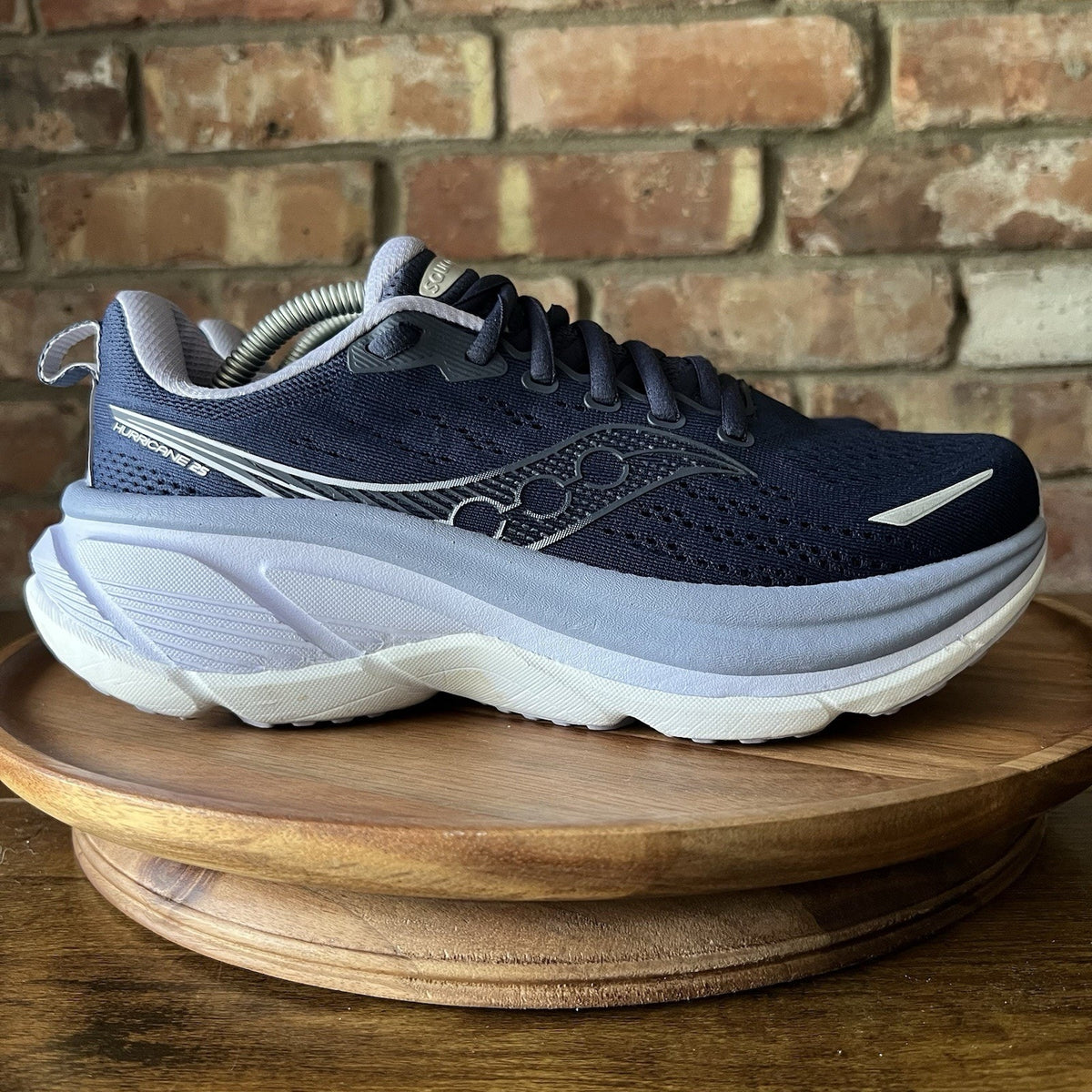 Saucony Hurricane 25 Womens Size 8 Blue Purple Road Running Shoes Sneakers