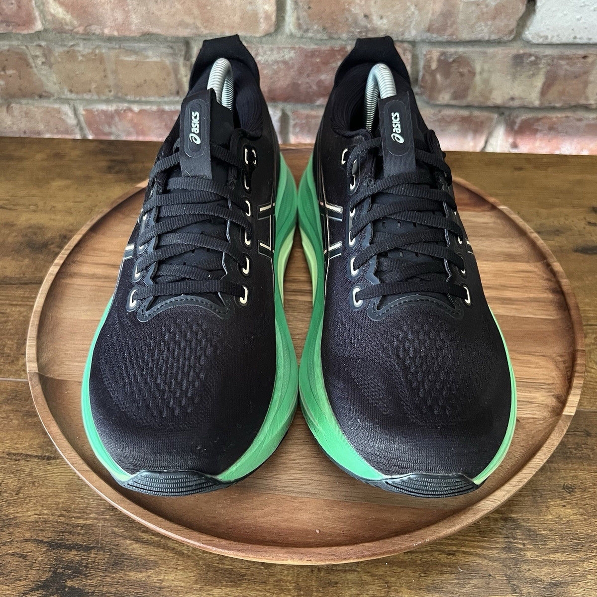 ASICS GEL-Kayano 32 Stability FF Blast Cushion Green Running Shoes Men's 9